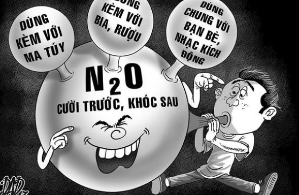 Có nên đưa bóng cười vào danh mục chất cấm?