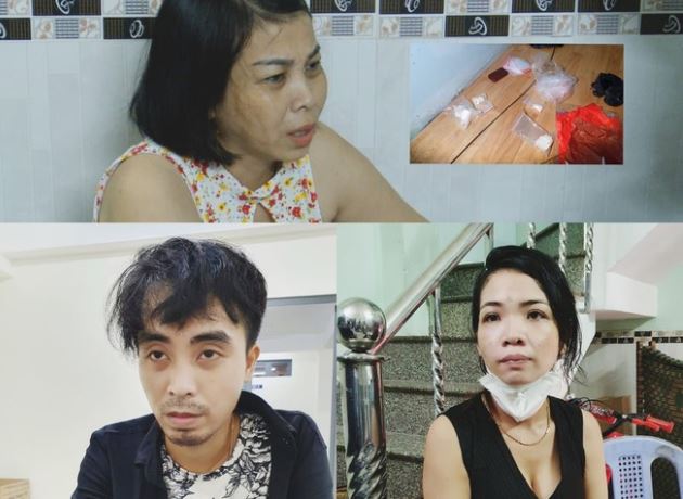 Vợ chồng con trai bị bắt, mẹ trèo qua nhà hàng xóm để giấu ma túy